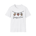 Grateful & Free: Patriotic Charm Necklace T-Shirt