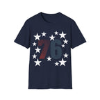 Spirit of '76 Retro Patriotic T-Shirt | Vintage 1776 Stars Tee