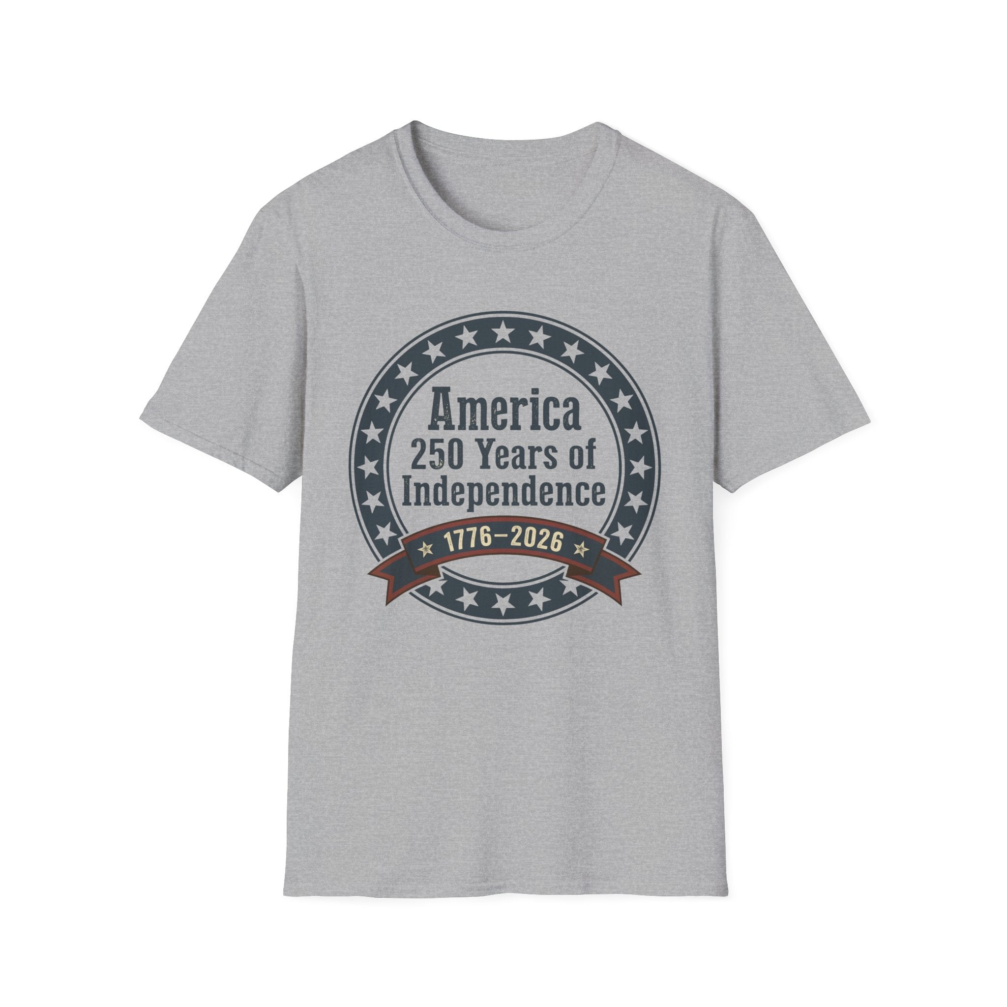 America 250 Years of Independence 1776-2026 Vintage Seal T-Shirt