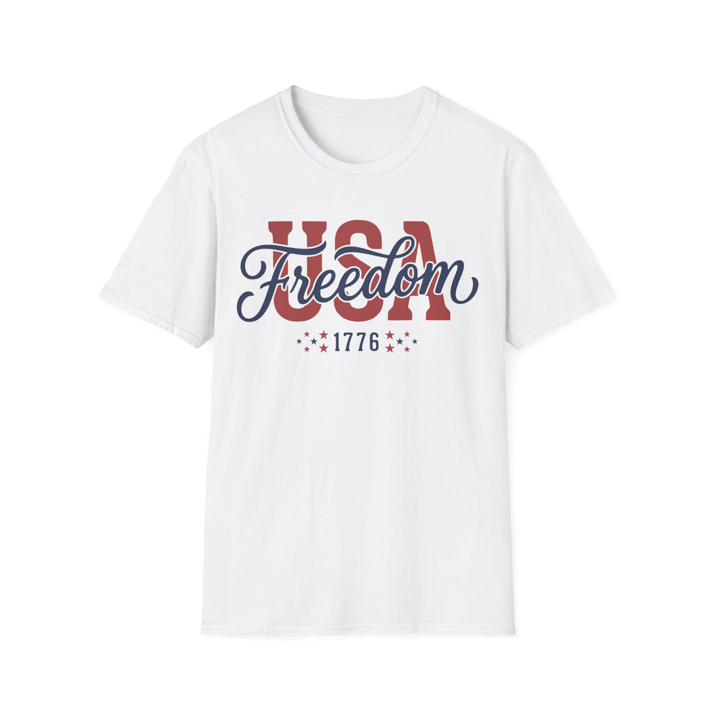 Vintage USA Freedom 1776 T-Shirt | Classic Patriotic Graphic Tee