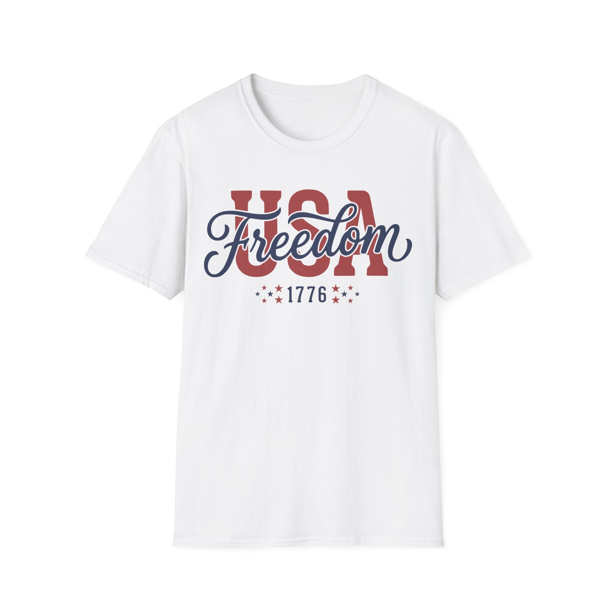 Vintage USA Freedom 1776 T-Shirt | Classic Patriotic Graphic Tee