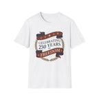 Vintage 250 Years of Freedom: USA Anniversary T-Shirt