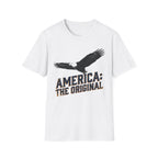 America The Original Vintage Bald Eagle T-Shirt