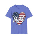 Mimi Distressed American Flag Heart T-Shirt