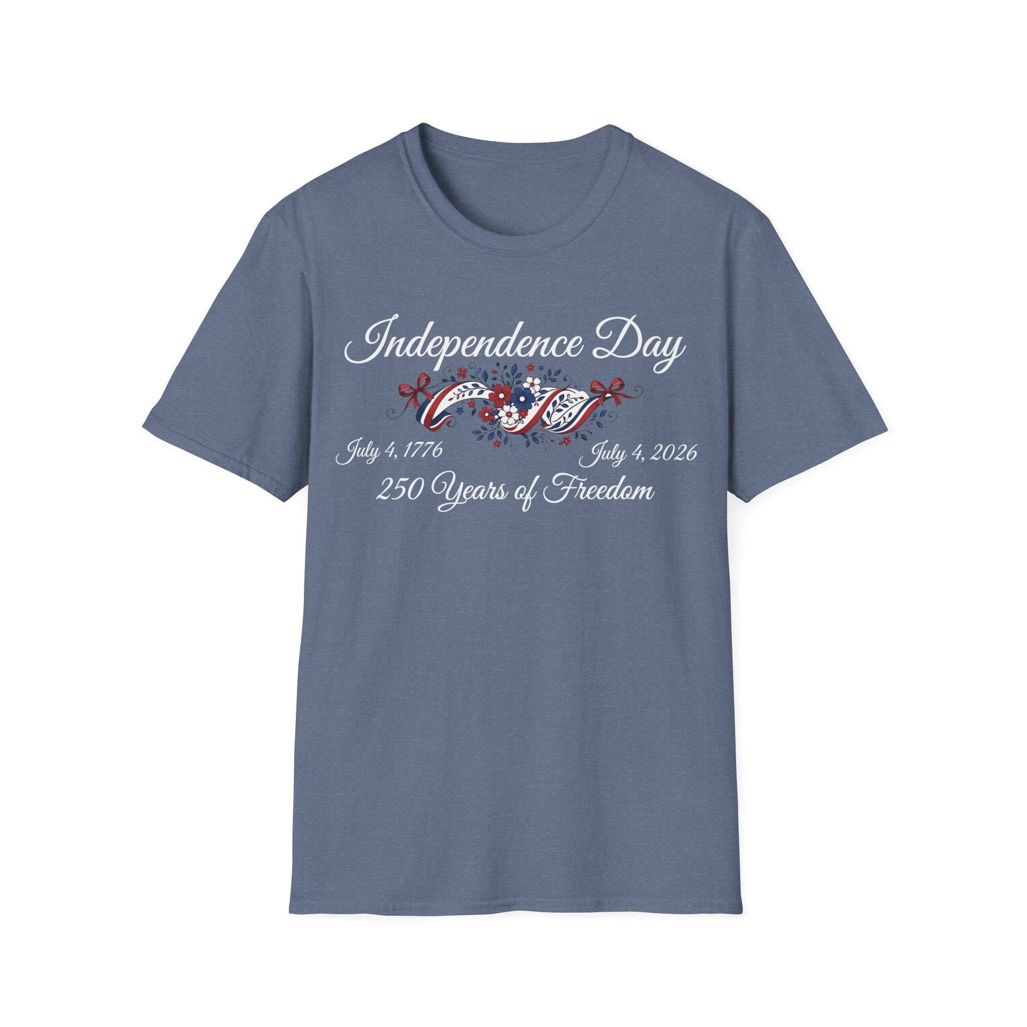 America 250th Anniversary Shirt | 250 Years of Freedom Floral Tee