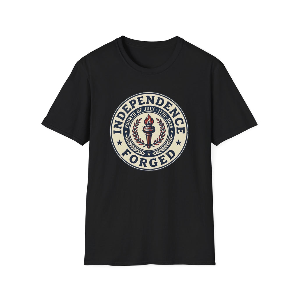Independence Forged 250th Anniversary Shirt | Vintage 1776-2026 Liberty Torch Tee