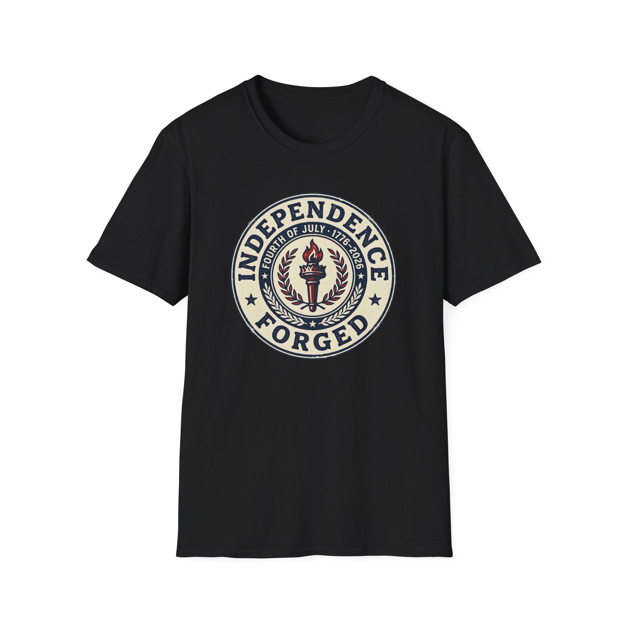 Independence Forged 250th Anniversary Shirt | Vintage 1776-2026 Liberty Torch Tee