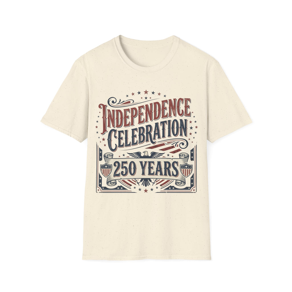 Vintage America 250 Years Independence Celebration T-Shirt