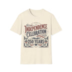 Vintage America 250 Years Independence Celebration T-Shirt