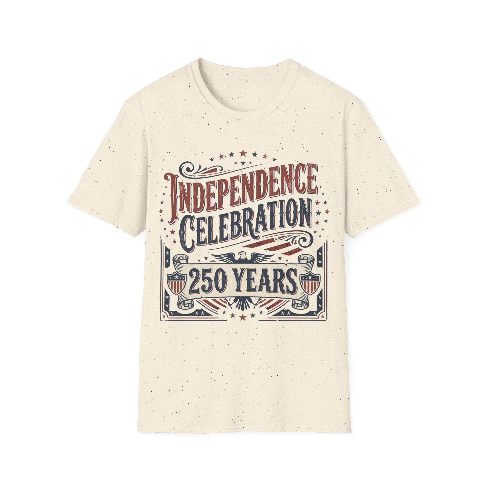 Vintage America 250 Years Independence Celebration T-Shirt
