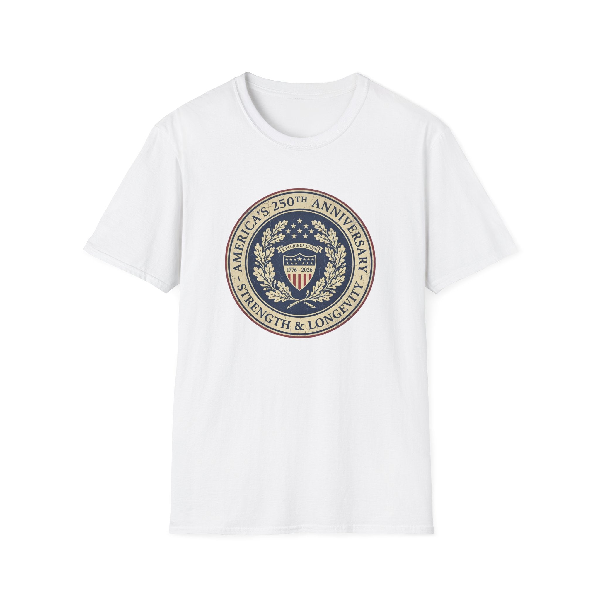 America's 250th Anniversary Seal T-Shirt | Vintage 1776-2026 Patriotic Tee