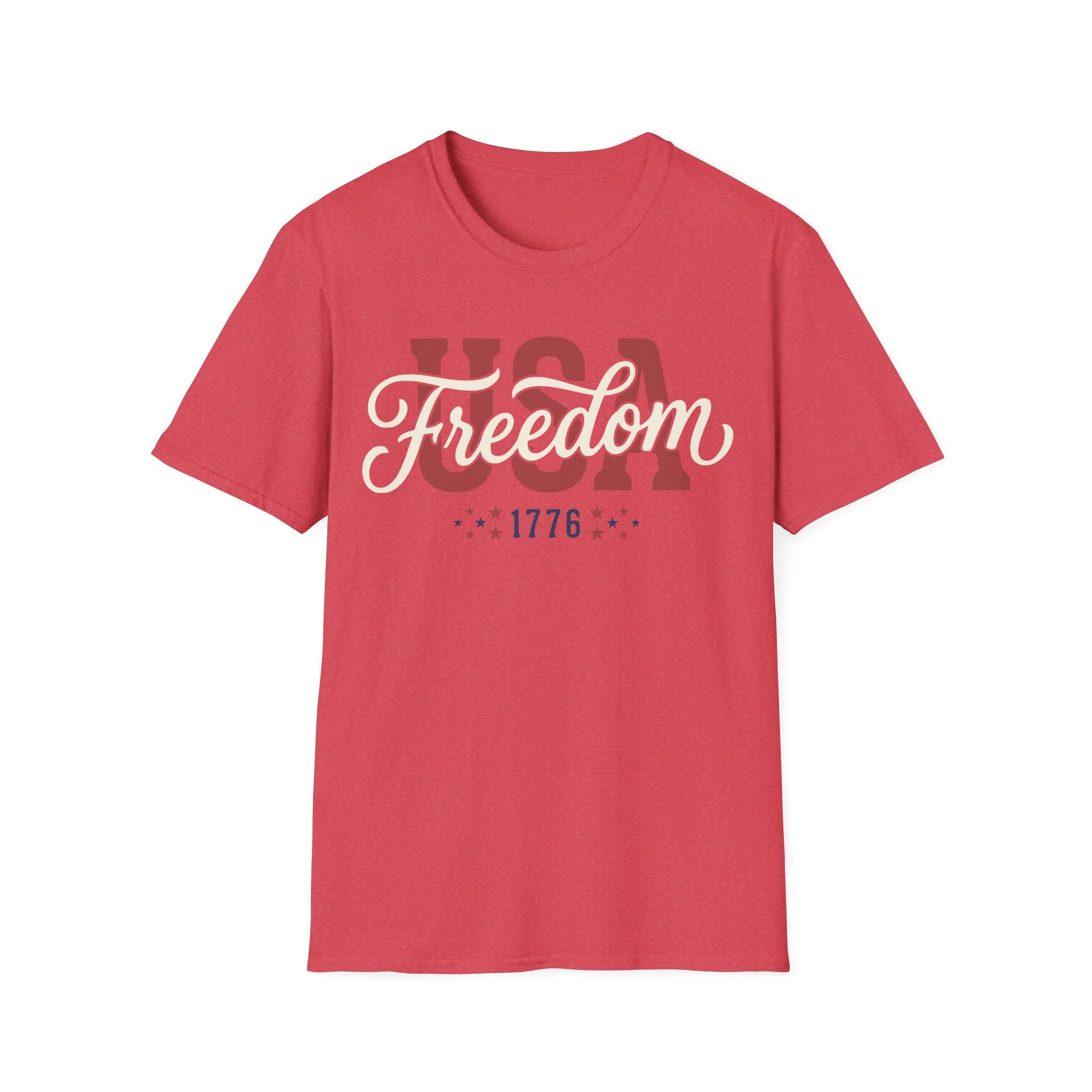 Vintage USA Freedom 1776 T-Shirt | Classic Patriotic Graphic Tee