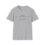 Minimalist Statue of Liberty T-Shirt | Subtle Patriotic Line Art Tee