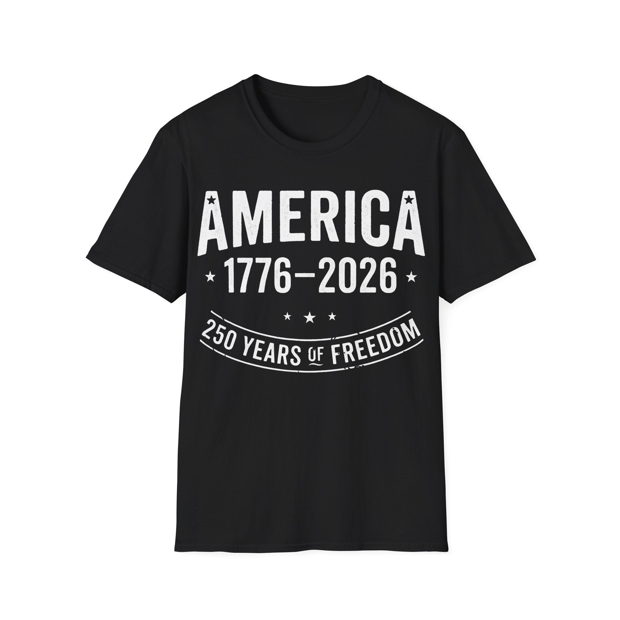 America 250 T-Shirt | Vintage Distressed 1776-2026 Freedom Tee