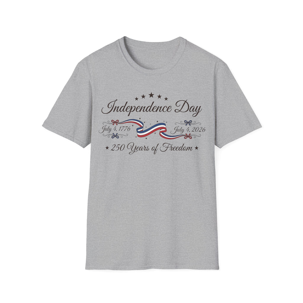 America 250th Anniversary Shirt | 250 Years of Freedom Ribbon Tee