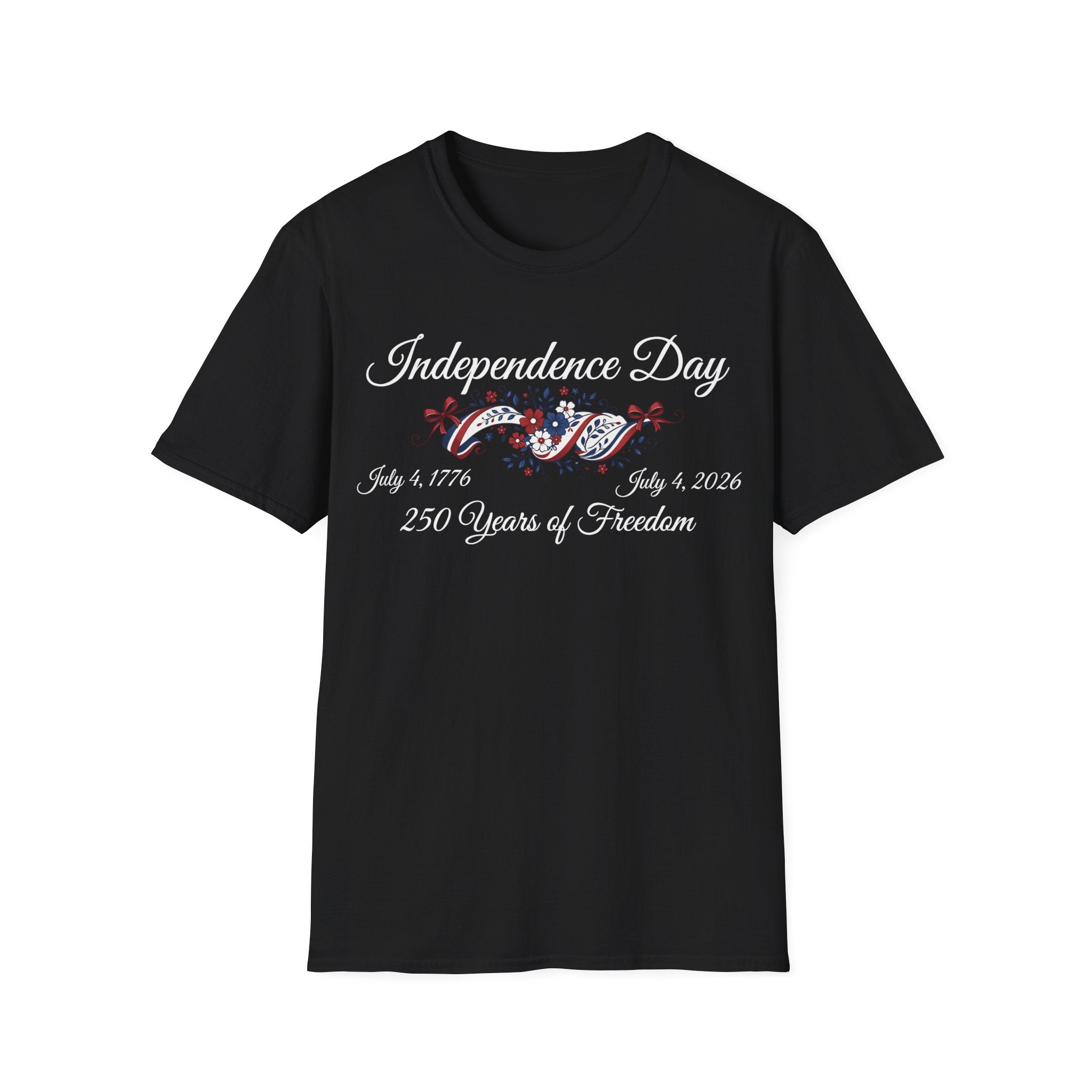 America 250th Anniversary Shirt | 250 Years of Freedom Floral Tee