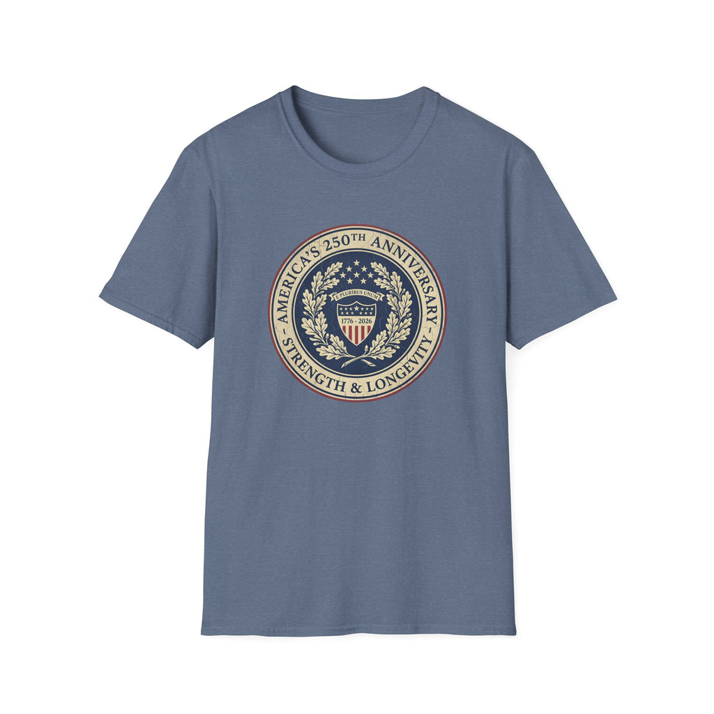 America's 250th Anniversary Seal T-Shirt | Vintage 1776-2026 Patriotic Tee