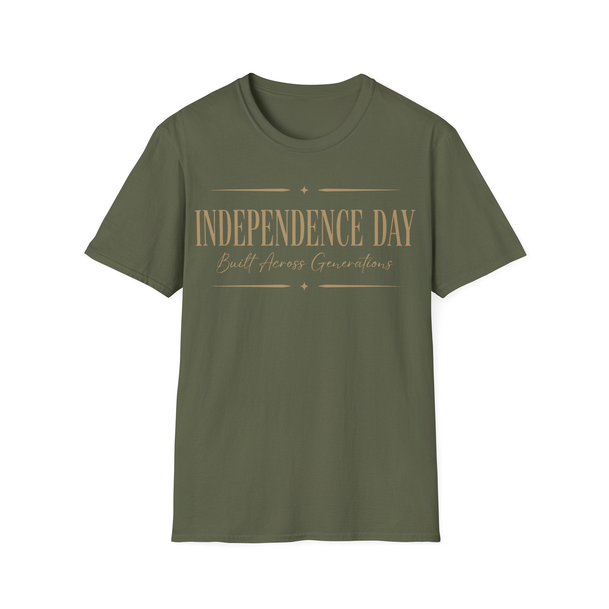 Independence Day Built Across Generations Shirt | American Heritage Tee
