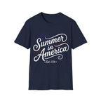 Summer in America T-Shirt | 4th of July Fireworks Est 1776 Tee