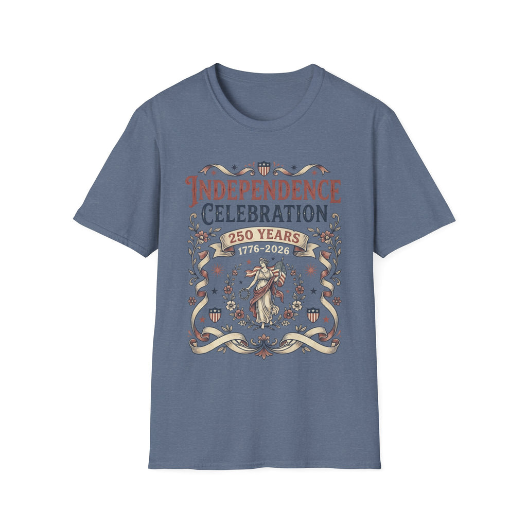 America 250 Lady Liberty Shirt | Vintage 1776-2026 Independence Celebration