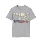 America 250 Years of Freedom: 1776-2026 Vintage Anniversary T-Shirt