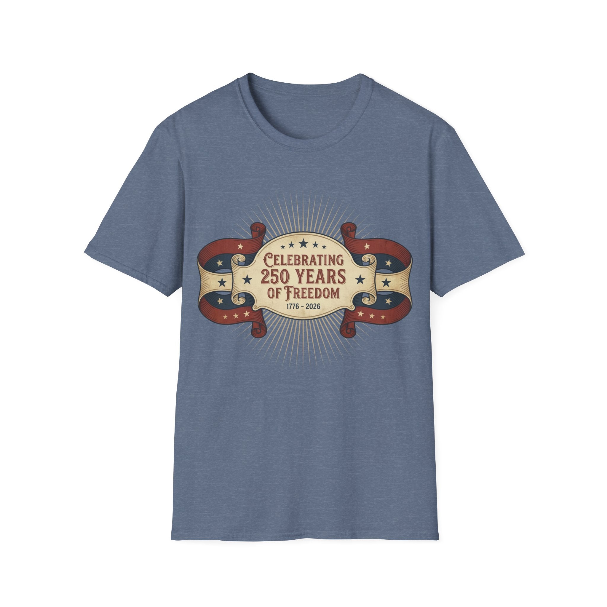 Celebrating 250 Years of Freedom: Vintage USA Anniversary T-Shirt