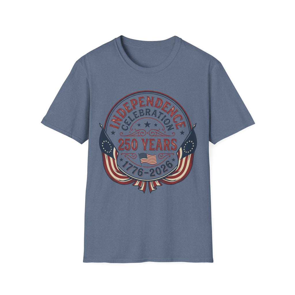 America 250 Heritage Flag Shirt | Vintage 1776-2026 Independence Celebration