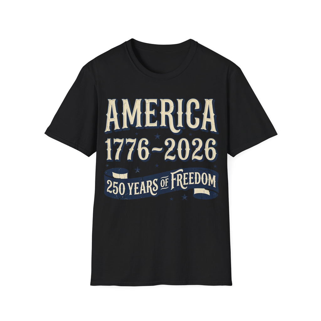 America 250th Anniversary 1776-2026 Vintage Patriotic T-Shirt