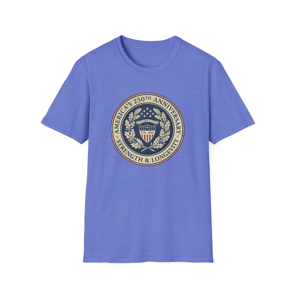 America's 250th Anniversary Seal T-Shirt | Vintage 1776-2026 Patriotic Tee
