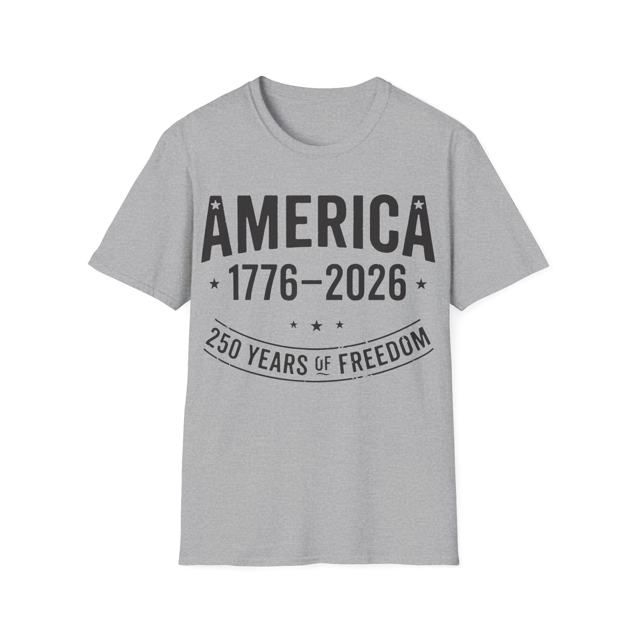 America 250 T-Shirt | Vintage Distressed 1776-2026 Freedom Tee