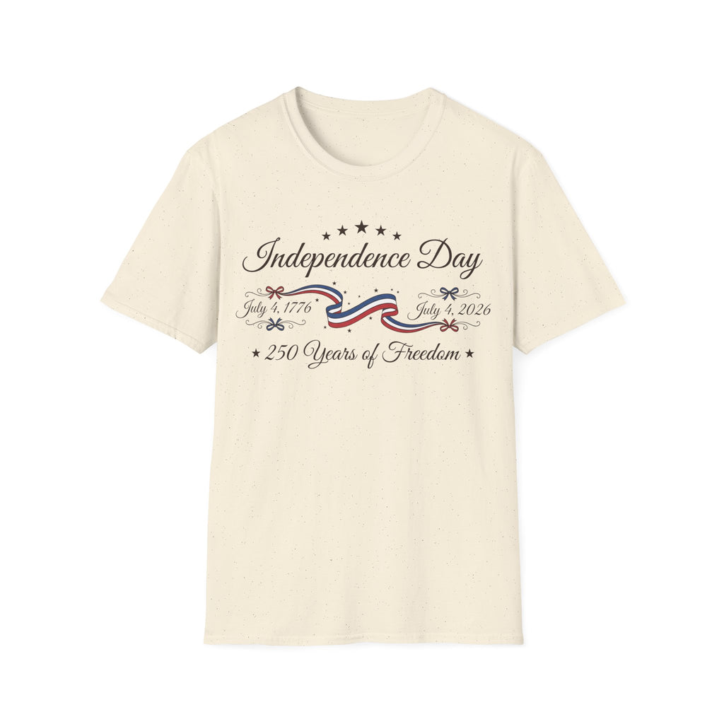 America 250th Anniversary Shirt | 250 Years of Freedom Ribbon Tee