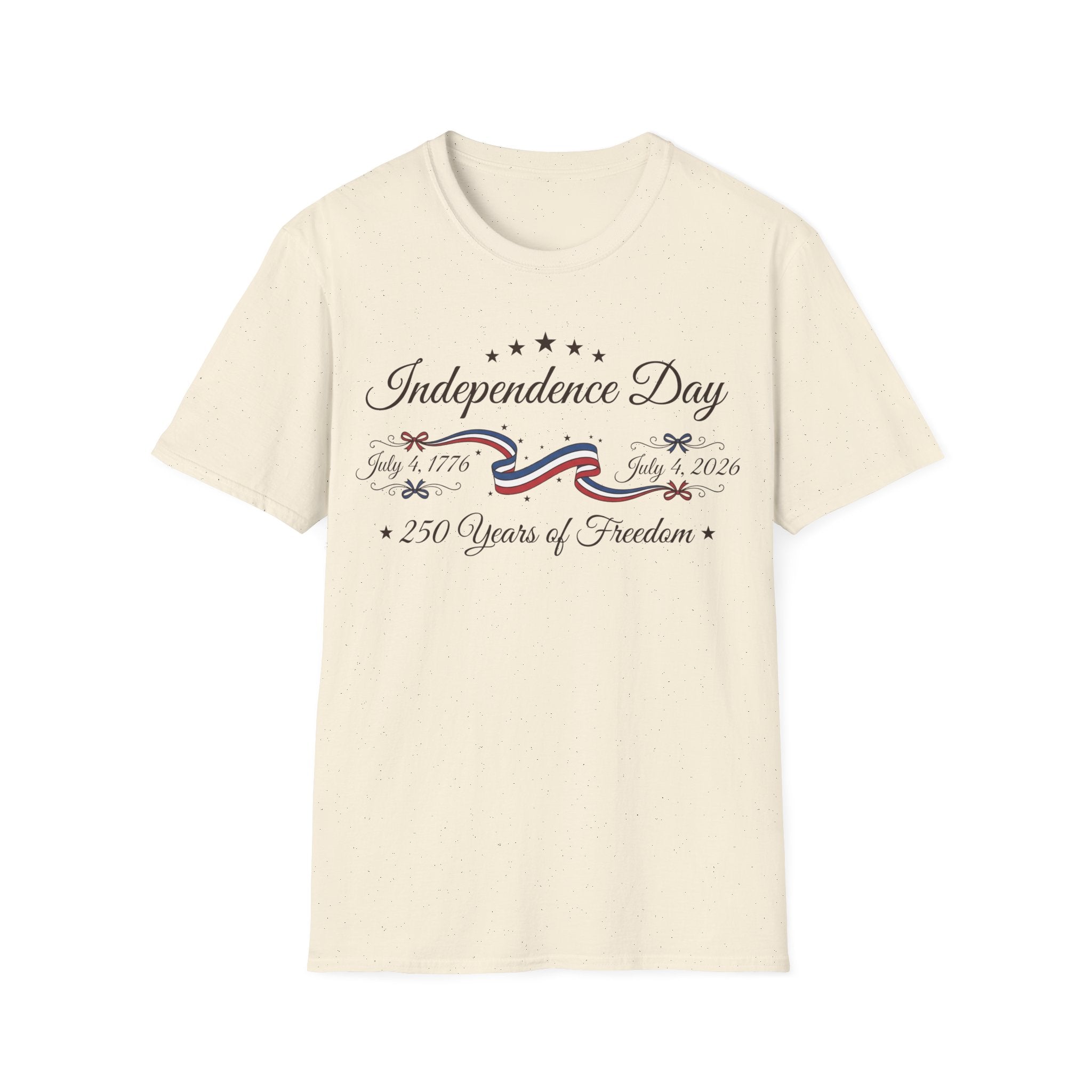 America 250th Anniversary Shirt | 250 Years of Freedom Ribbon Tee