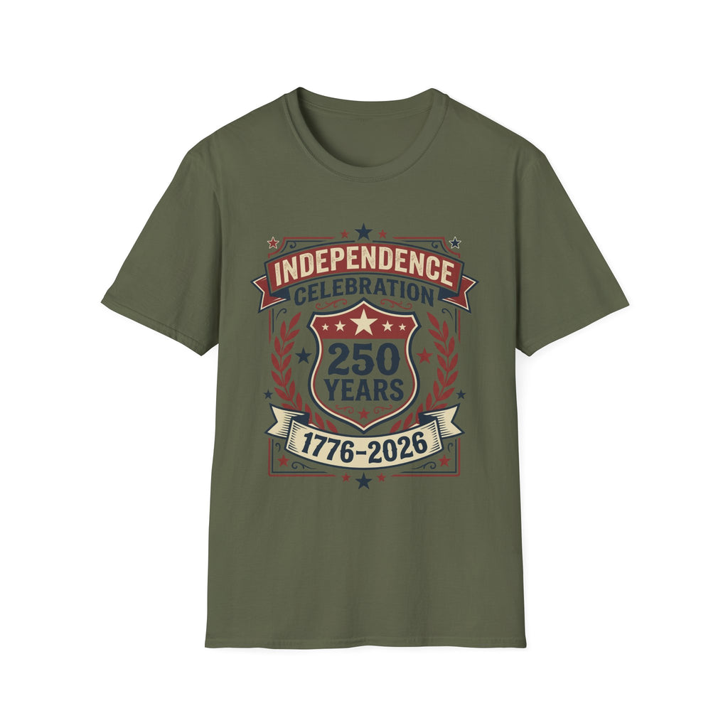 America 250 "1776-2026" Independence Celebration Vintage T-Shirt