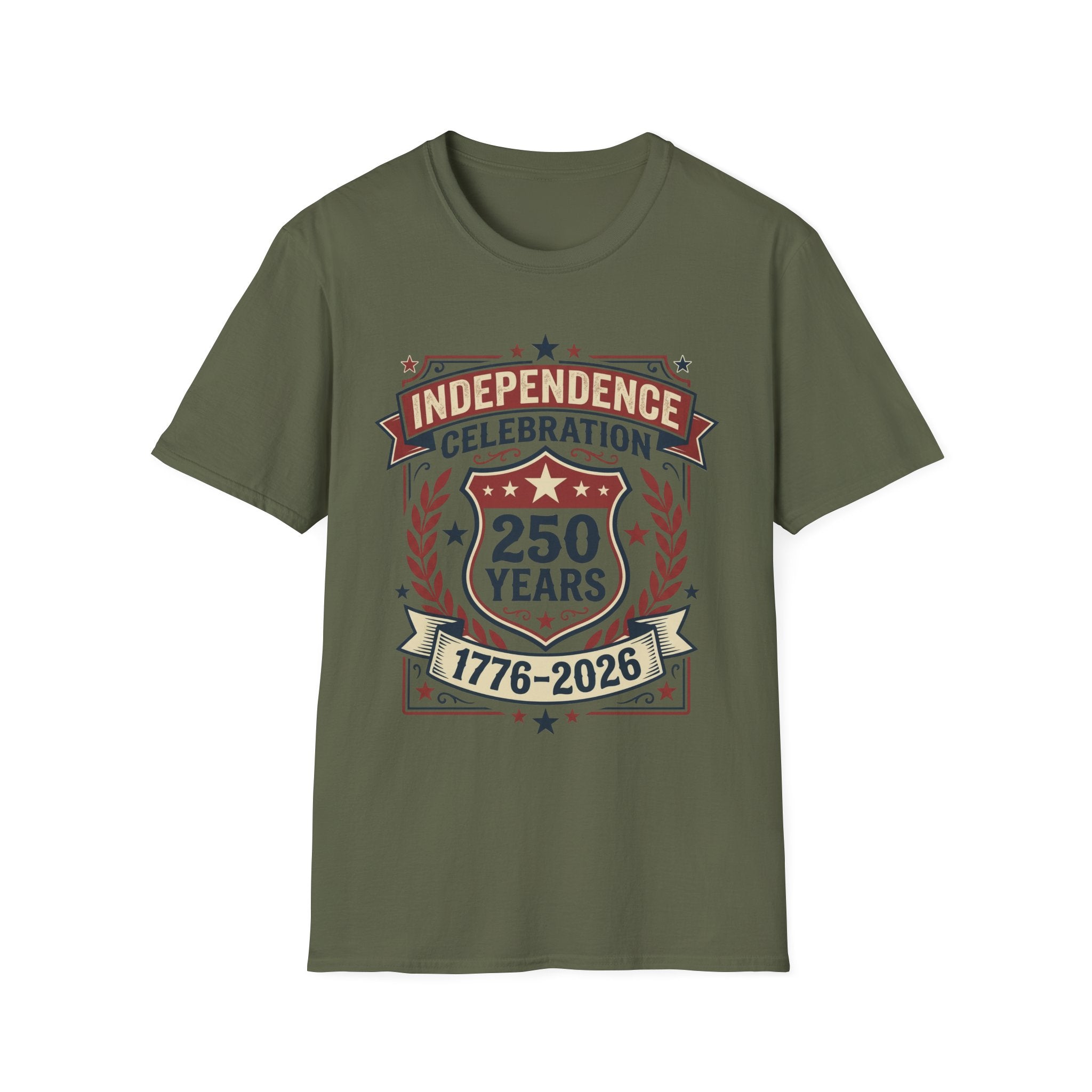 America 250 "1776-2026" Independence Celebration Vintage T-Shirt
