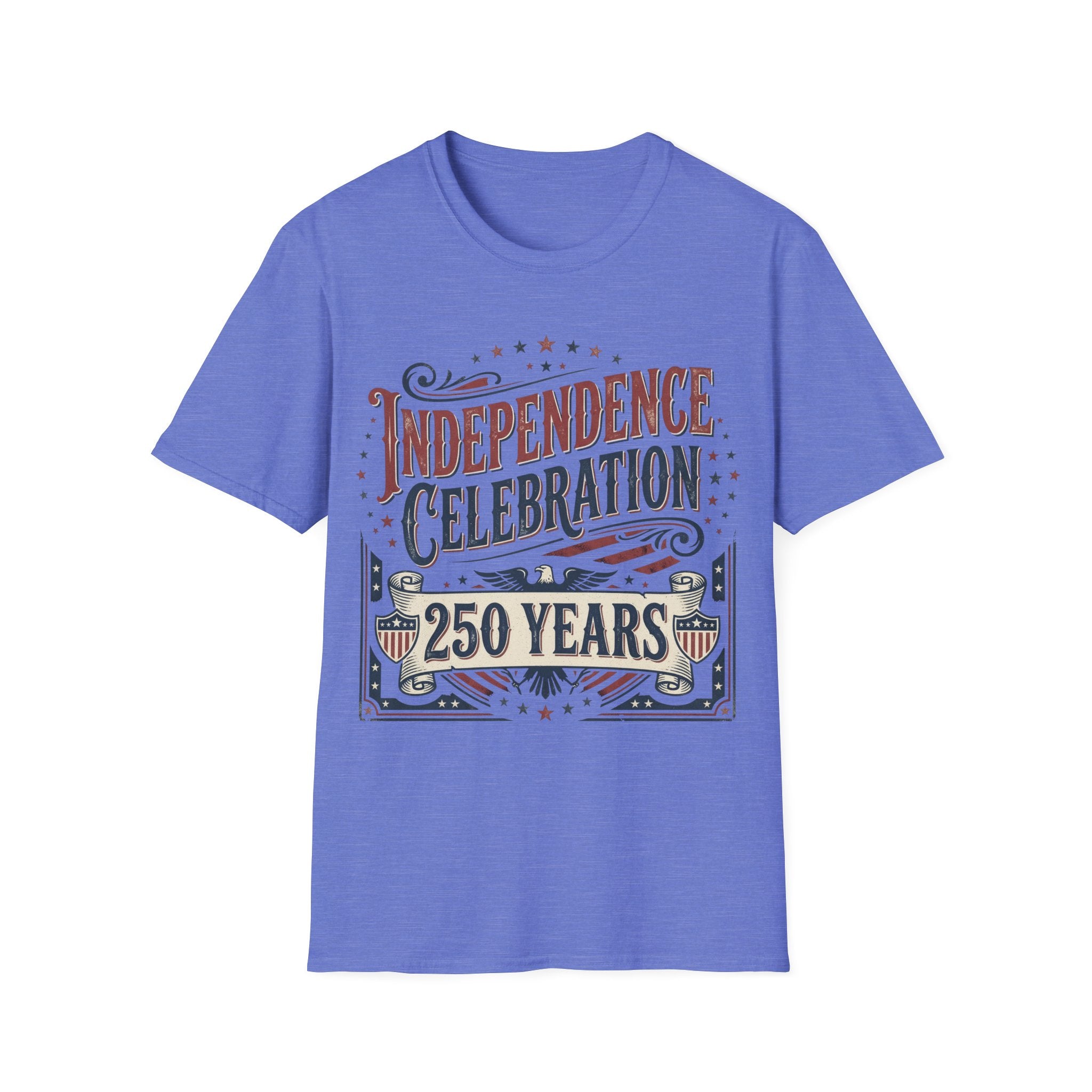 Vintage America 250 Years Independence Celebration T-Shirt