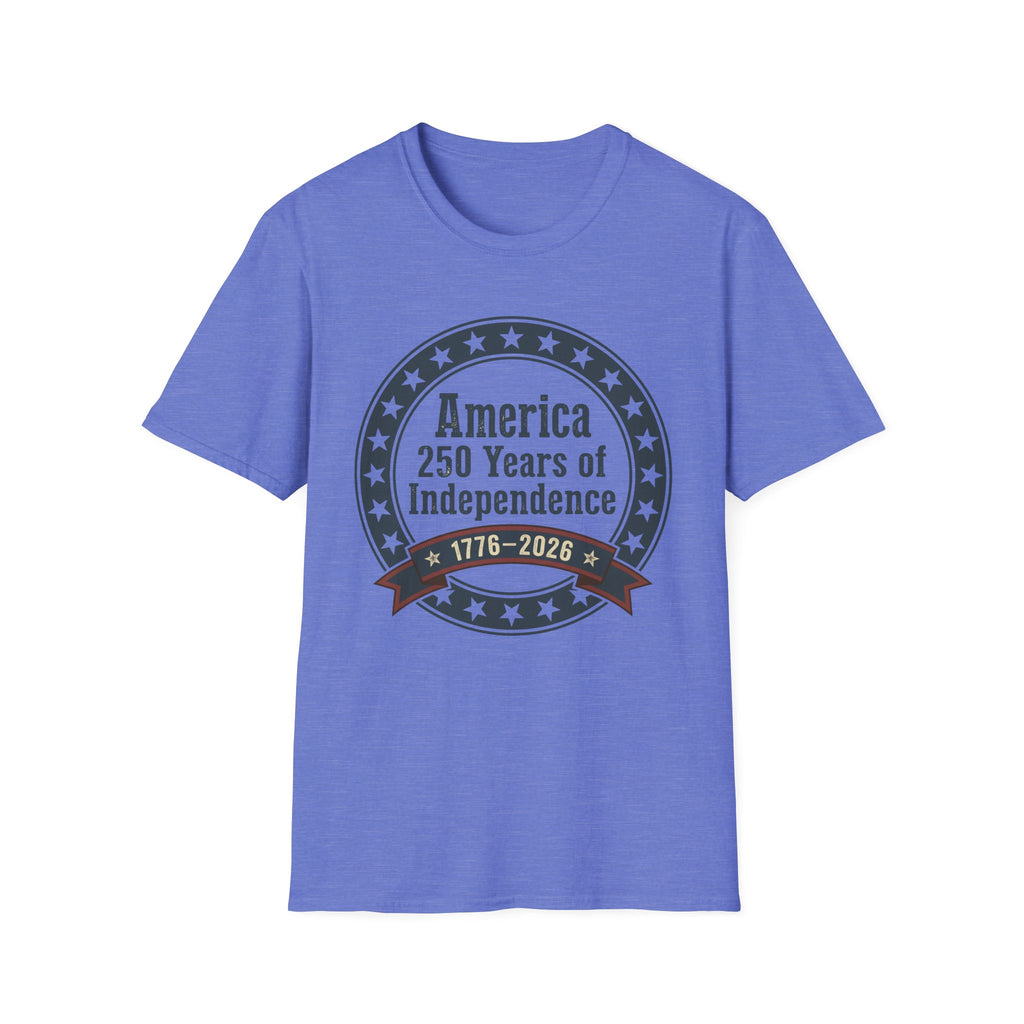 America 250 Years of Independence 1776-2026 Vintage Seal T-Shirt