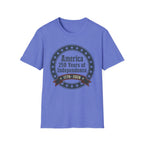 America 250 Years of Independence 1776-2026 Vintage Seal T-Shirt