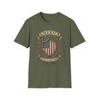 America 250 Years of Independence 1776-2026 Vintage Flag Shield T-Shirt