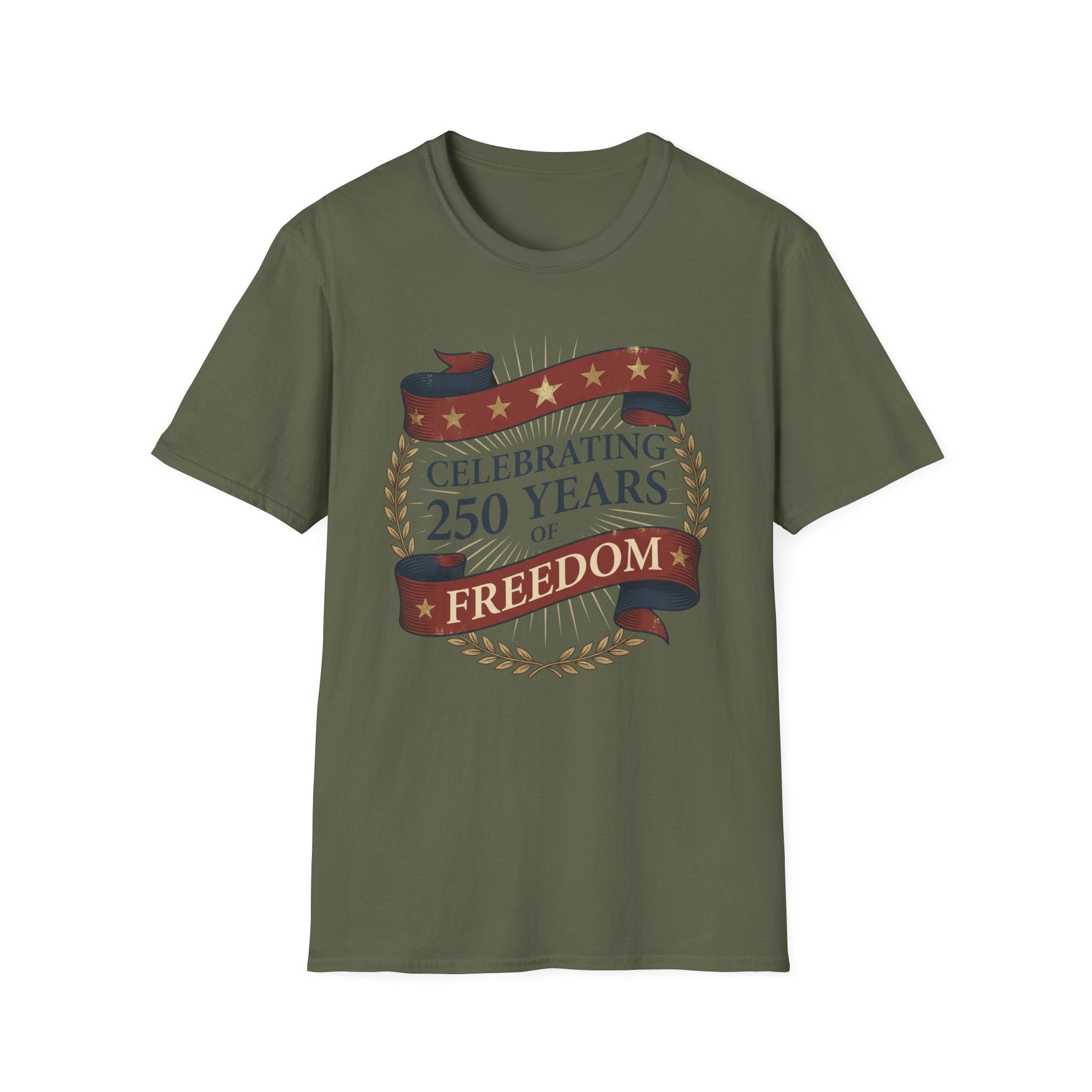 Vintage 250 Years of Freedom: USA Anniversary T-Shirt