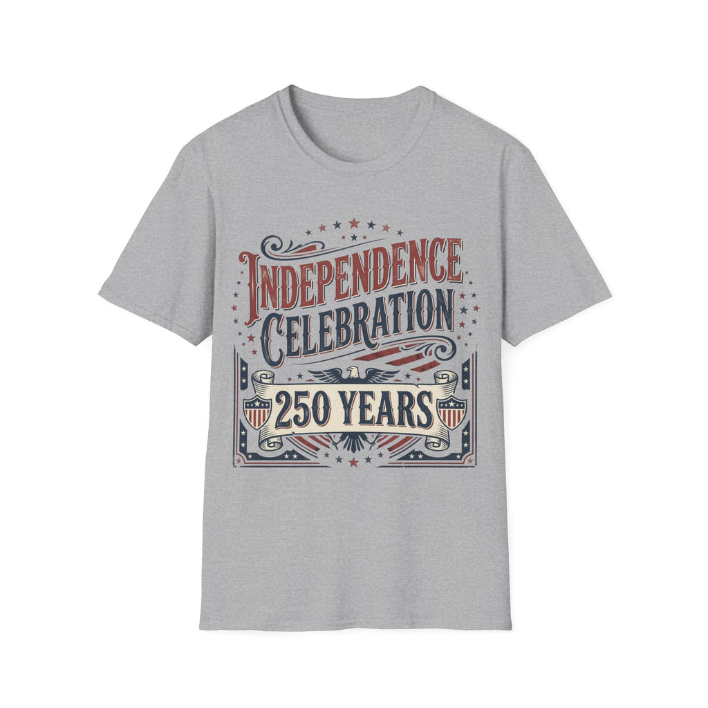 Vintage America 250 Years Independence Celebration T-Shirt