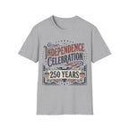 Vintage America 250 Years Independence Celebration T-Shirt