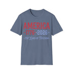 America 250 Years of Freedom Shirt | 1776-2026 Anniversary Tee