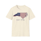 North Carolina America 250 Betsy Ross Flag T-Shirt | NC 1776 Tee