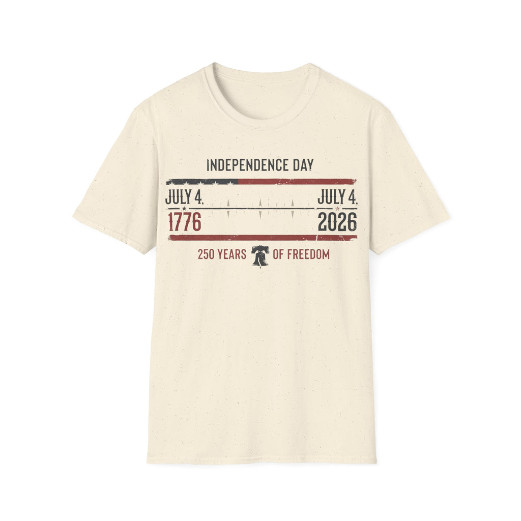 America 250 Years of Freedom: July 4th 1776-2026 T-Shirt