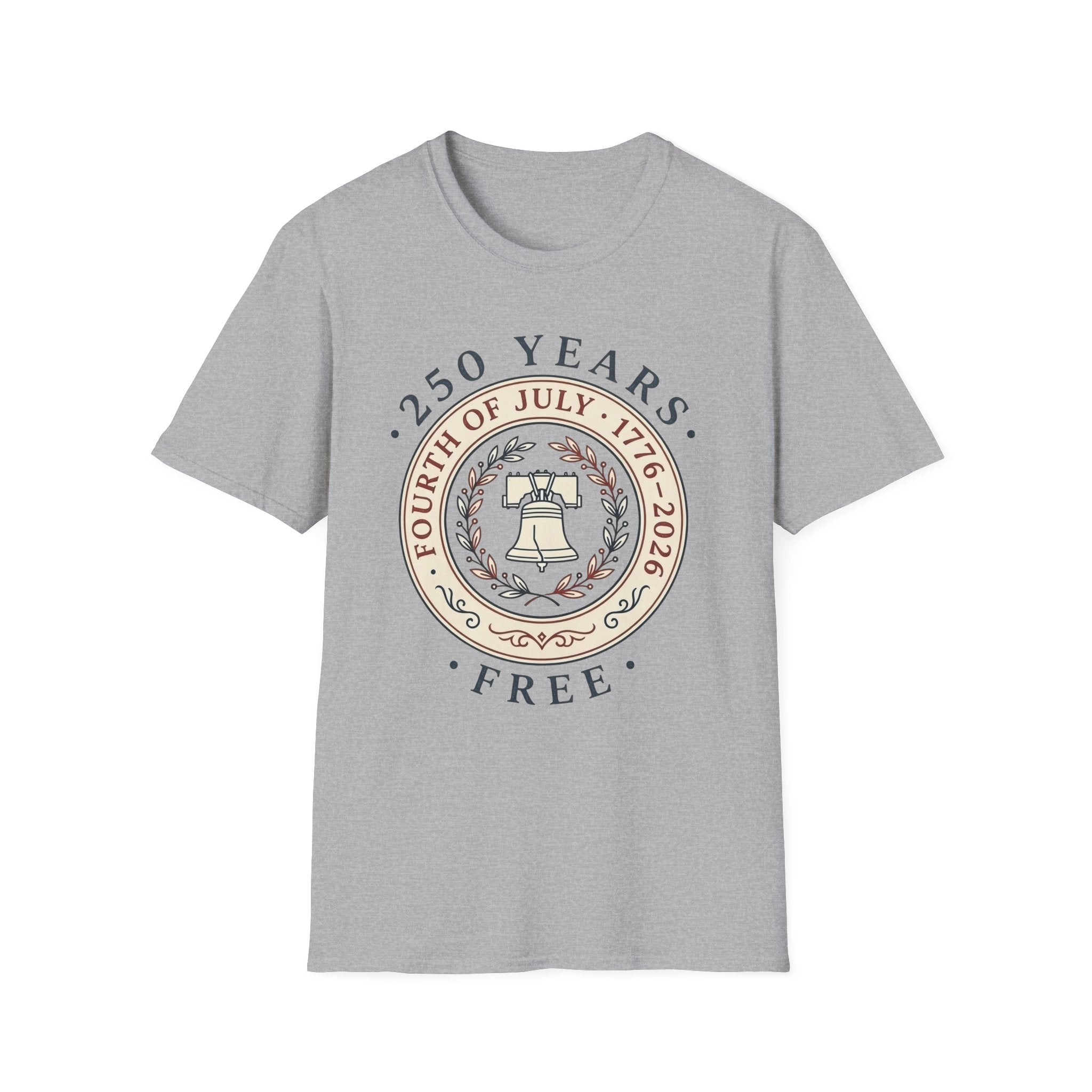 America 250th Anniversary T-Shirt | 250 Years Free Liberty Bell Tee