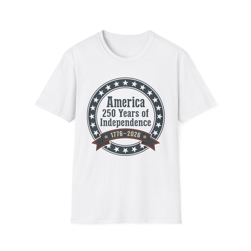 America 250 Years of Independence 1776-2026 Vintage Seal T-Shirt