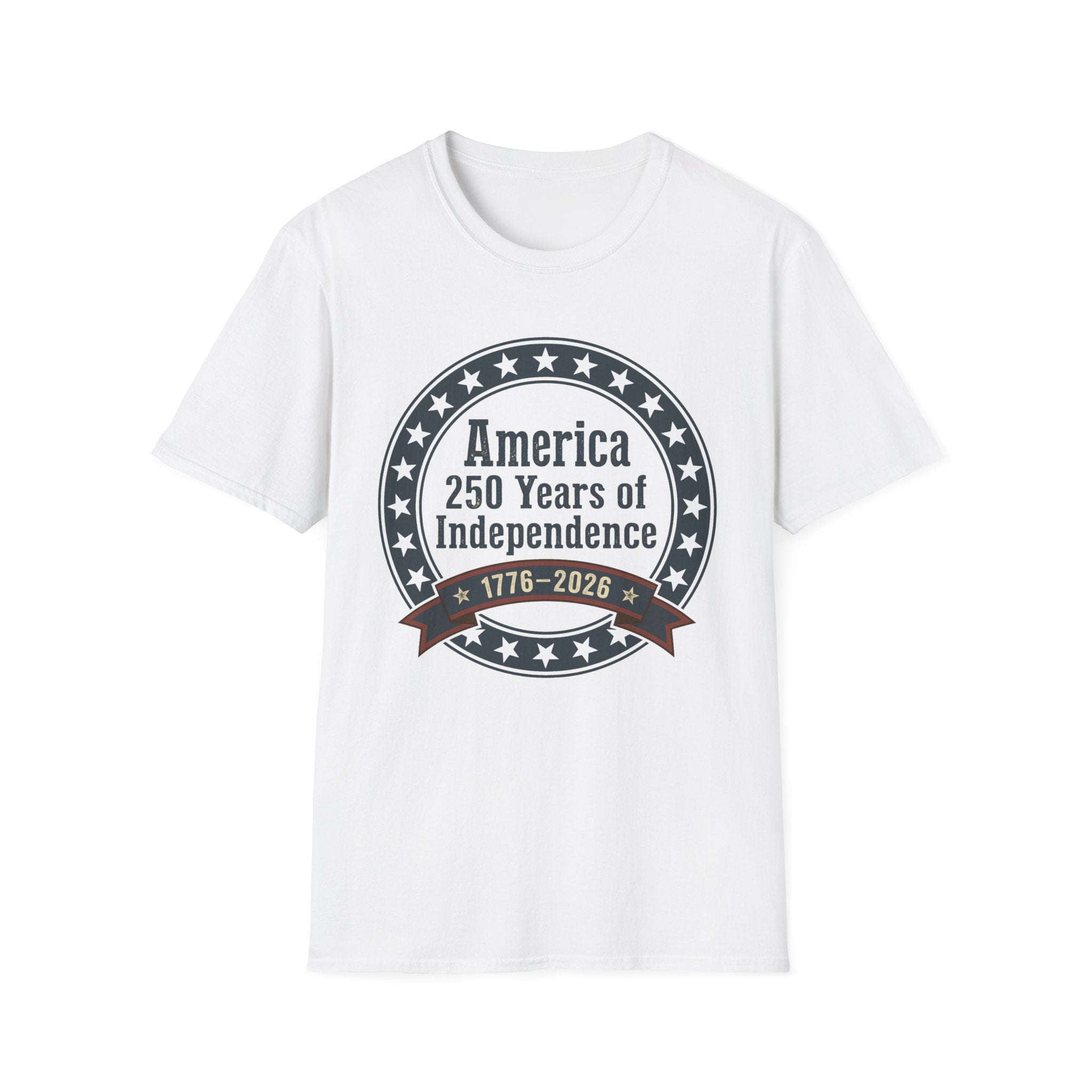 America 250 Years of Independence 1776-2026 Vintage Seal T-Shirt
