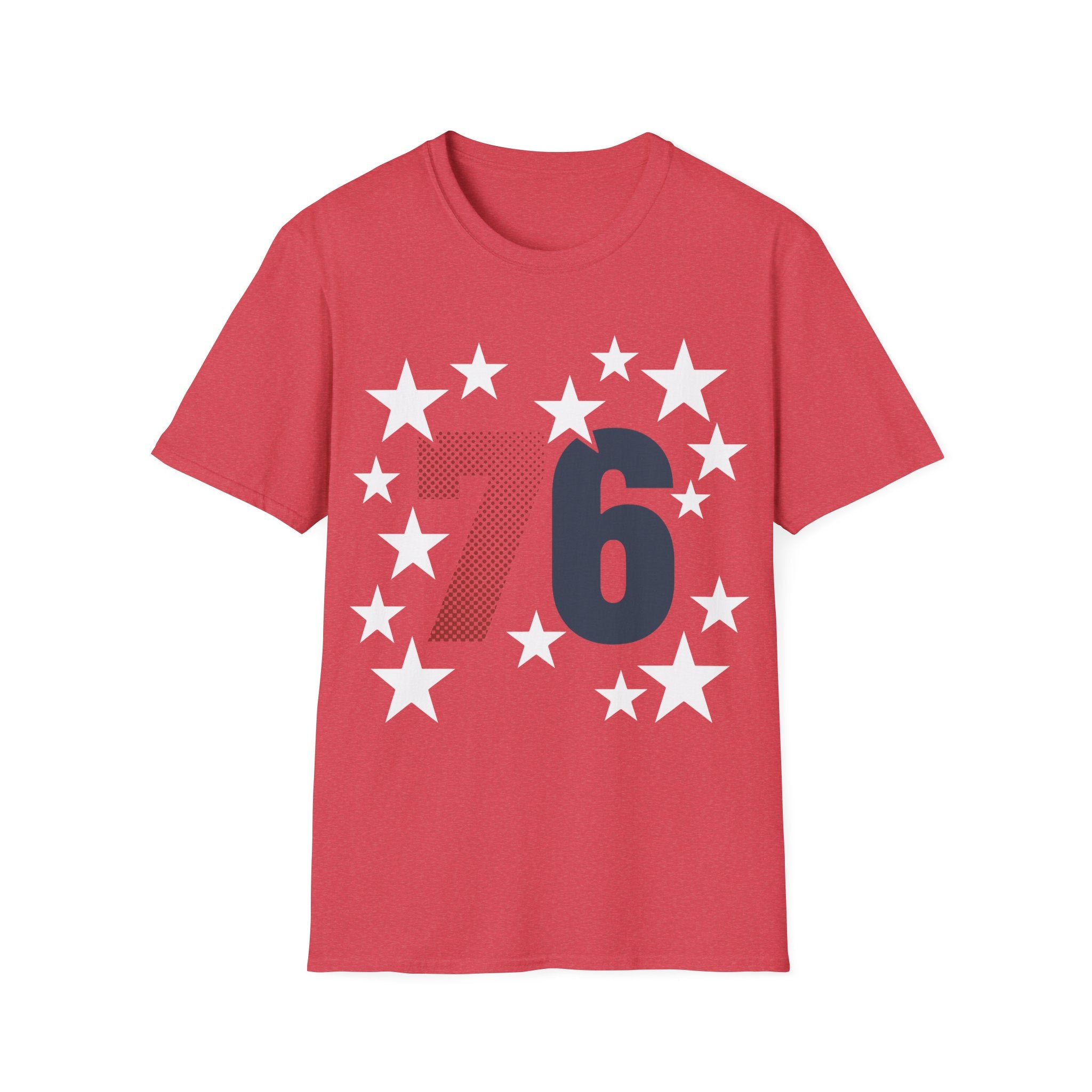 Spirit of '76 Retro Patriotic T-Shirt | Vintage 1776 Stars Tee