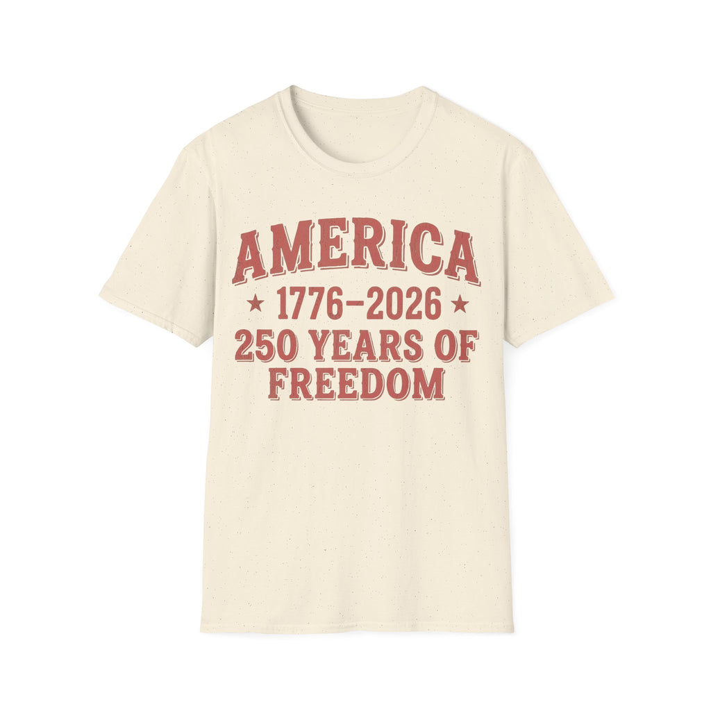 America 250 T-Shirt | Vintage 1776-2026 250 Years of Freedom Tee