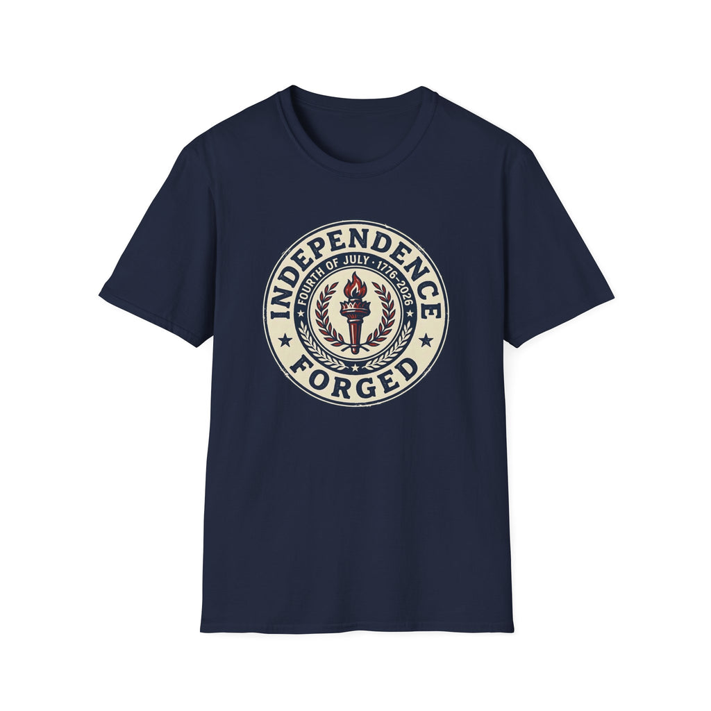 Independence Forged 250th Anniversary Shirt | Vintage 1776-2026 Liberty Torch Tee